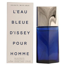 Load image into Gallery viewer, L&#39;EAU BLEUE D&#39;ISSEY POUR HOMME by Issey Miyake Eau De Toilette Spray 2.5 oz