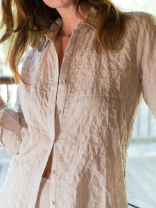 Phoebe Shirt in Sandy Fawn