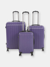 Load image into Gallery viewer, Nicci 3 piece Luggage Set Grove Collection