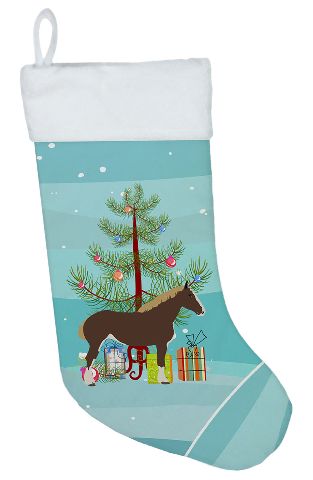 Percheron Horse Christmas Christmas Stocking