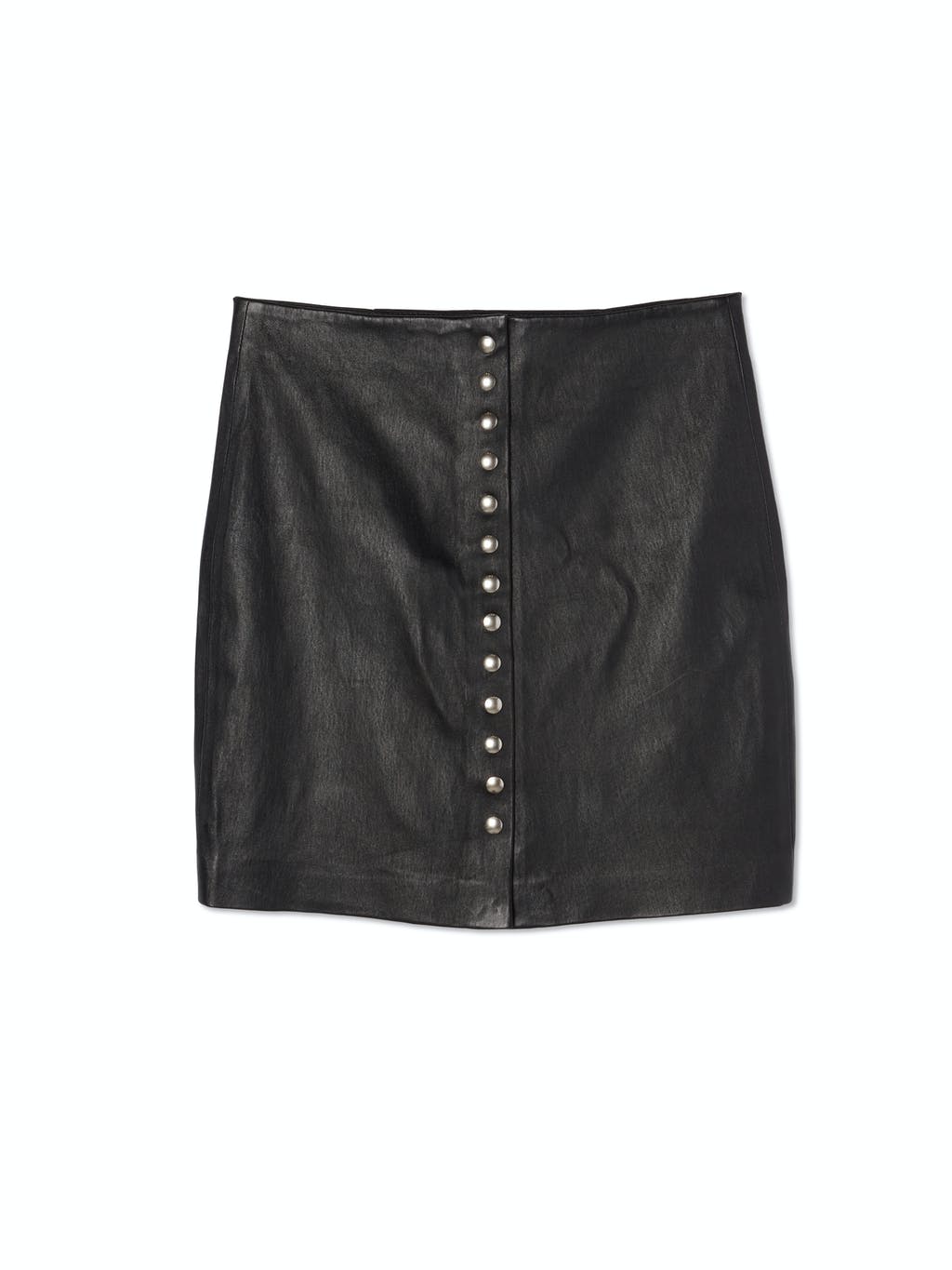 Costa Leather Mini Skirt