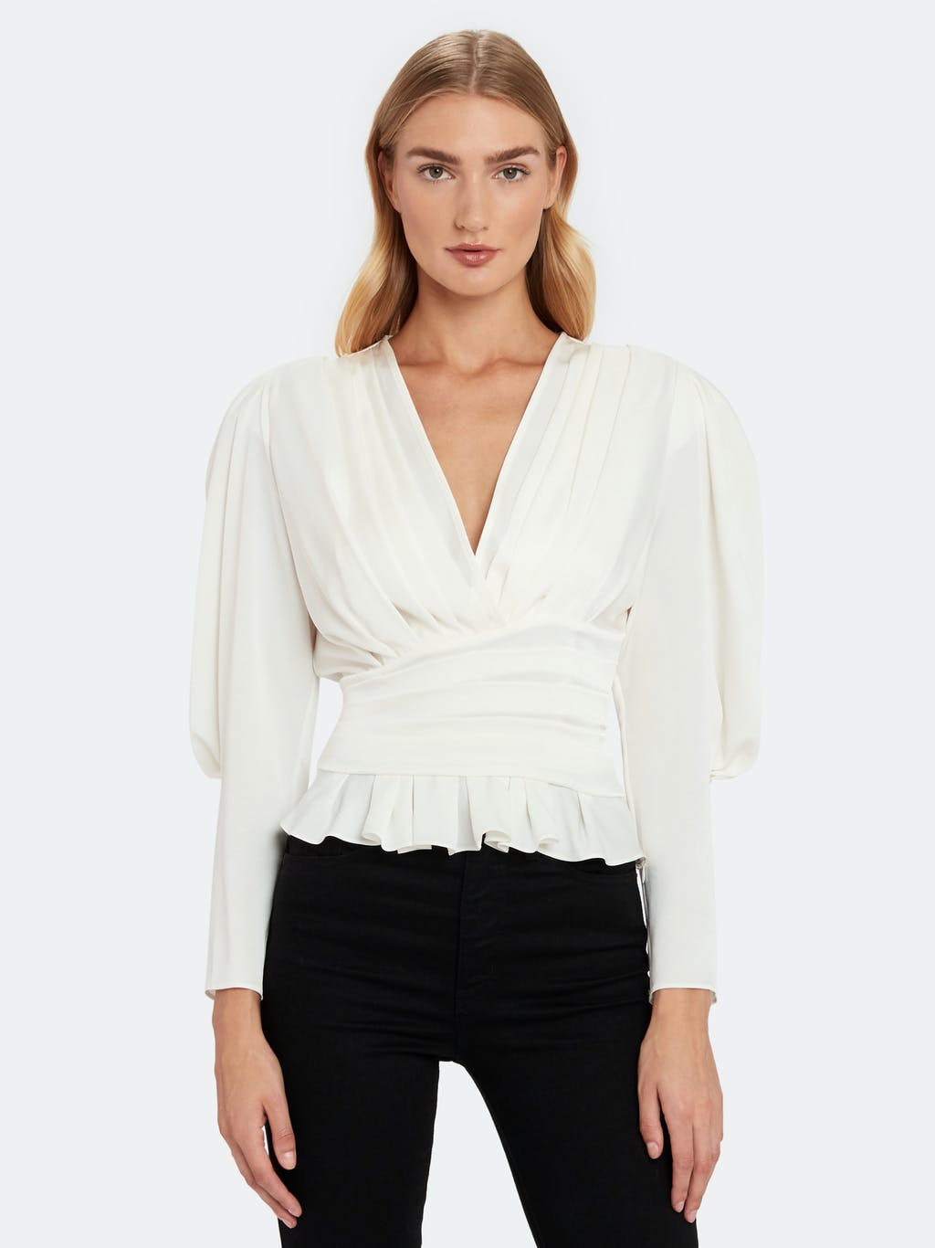 Charlos Pleated Top