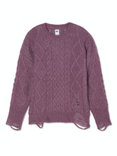 Load image into Gallery viewer, Anabell Destructed Cable Knit Sweater