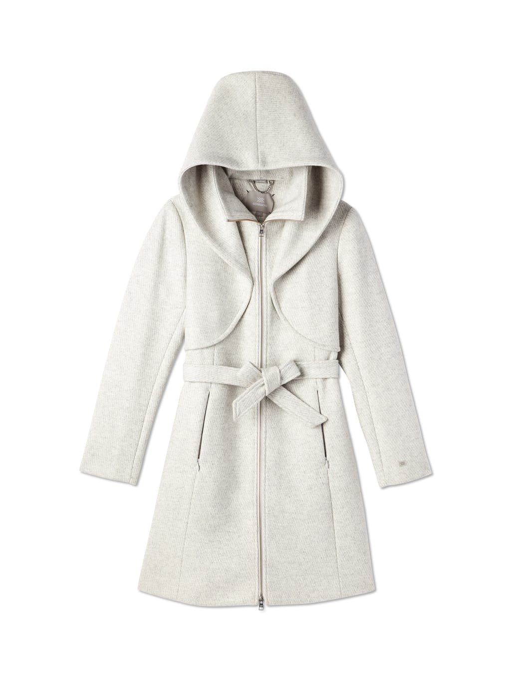 Arya Hooded Wool Coat