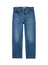 Load image into Gallery viewer, Wedgie High Rise Cropped Straight Fit Jeans