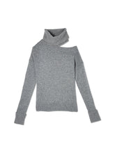 Load image into Gallery viewer, Raundi Cutout Turtleneck Sweater