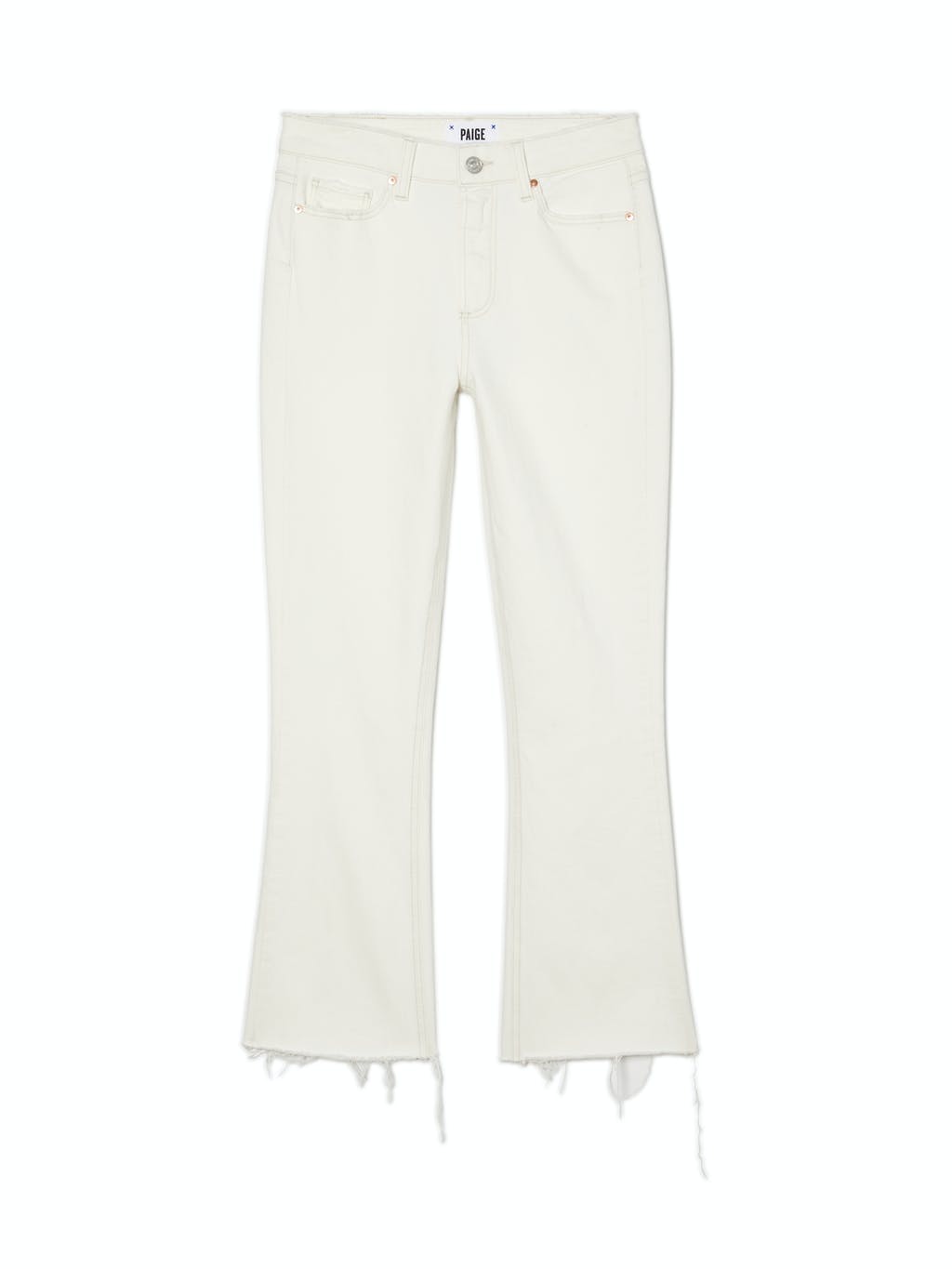 Colette Crop Flare with Raw Hem Jean