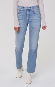 Daphne High Rise Stovepipe Jean