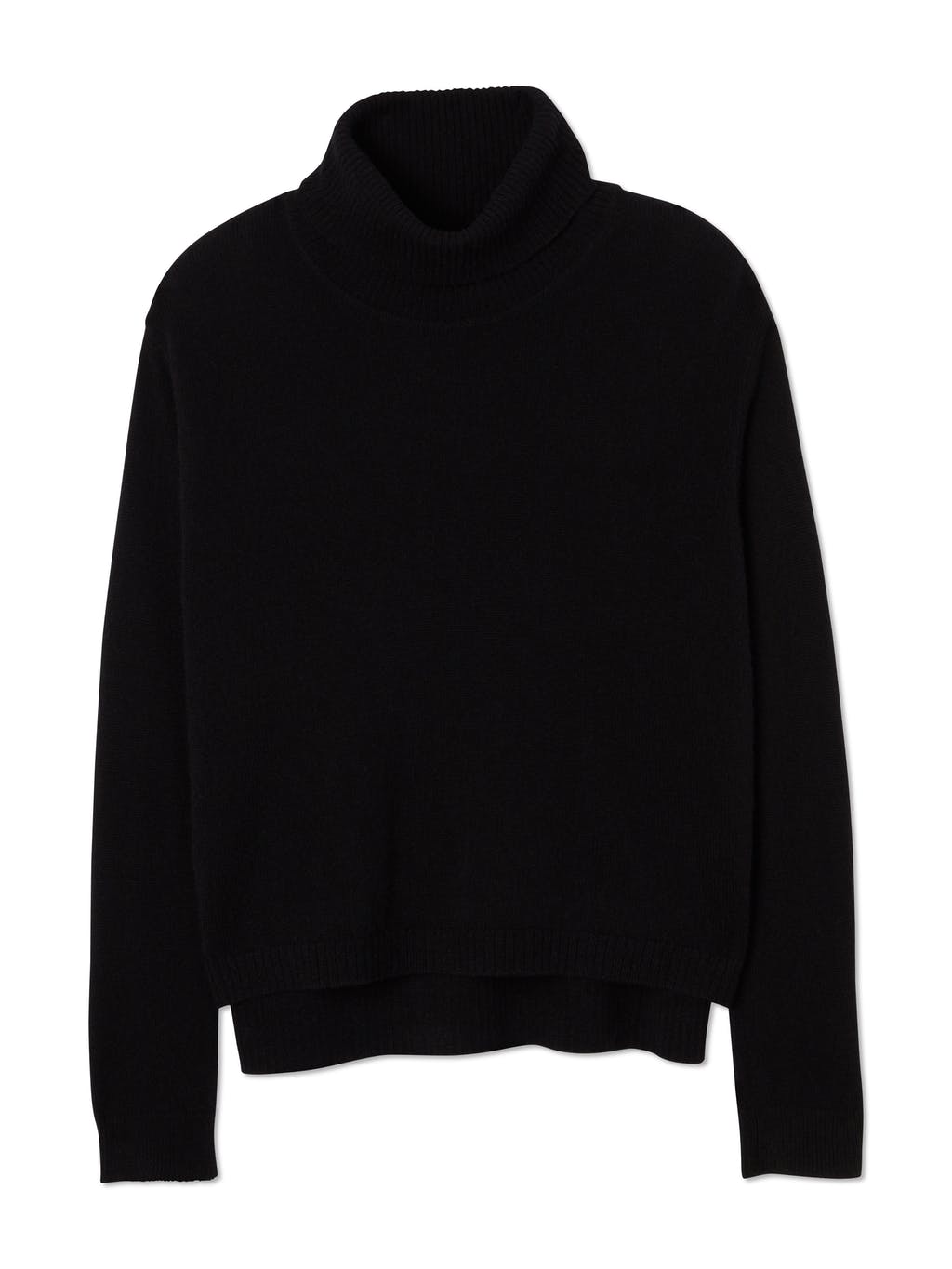 Cashmere Wide Turtleneck Sweater