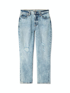 Thea High Waist Straight Jeans