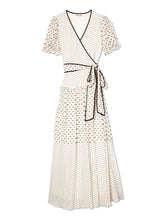 Load image into Gallery viewer, Breeze Silk Chiffon Maxi Wrap Dress