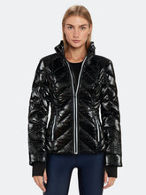Load image into Gallery viewer, Super Hero Reflective Trim Puffer Jacket
