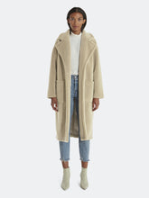 Load image into Gallery viewer, Bronte Faux Shearling Trench Coat