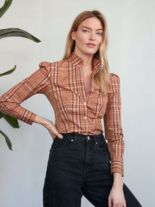 Sterling Button Up Top