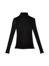 Load image into Gallery viewer, Double Layer Mesh Turtleneck