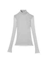 Load image into Gallery viewer, Double Layer Mesh Turtleneck