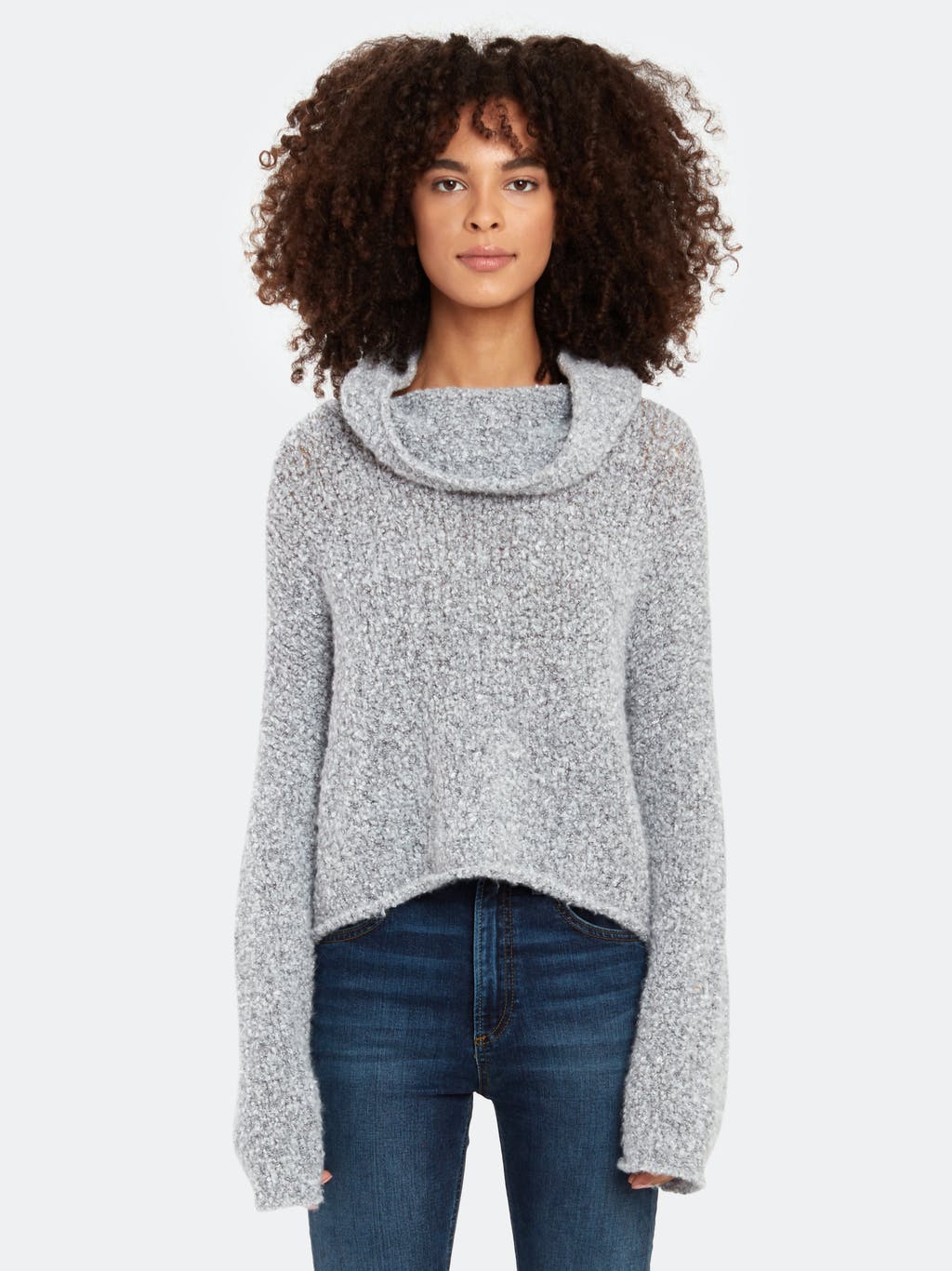 BFF Cowl Neck Slouchy Sweater