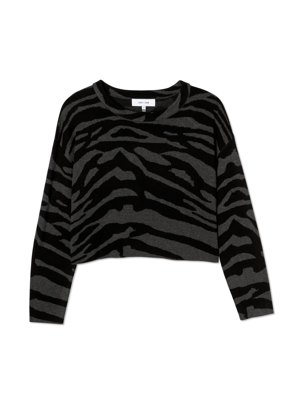 Marco Textured Zebra Sweater