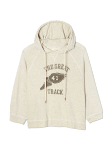 The Slouch Track Graphic Hoodie