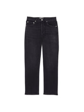 Load image into Gallery viewer, Riley High Rise Cropped Straight Fit Jeans
