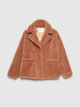 Load image into Gallery viewer, Marina Faux Fur Teddy Jacket