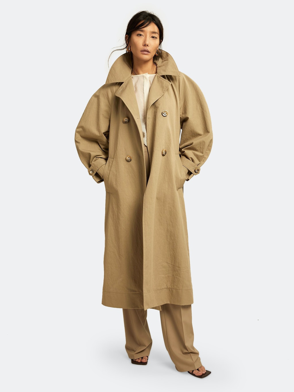 Ruby Oversized Trench Coat