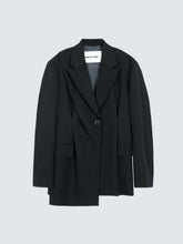 Load image into Gallery viewer, Dylan Slit Asymmetrical Blazer
