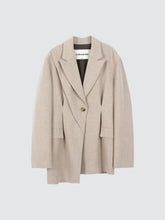 Load image into Gallery viewer, Dylan Slit Asymmetrical Blazer