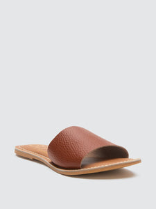 Cabana Tumbled Leather Sandal