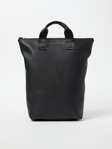 Pebble Leather Tote Backpack