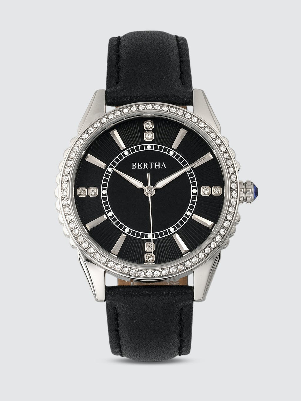 Clara Padded Leather Watch