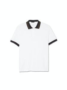 Pique Polo with Tipping Detail