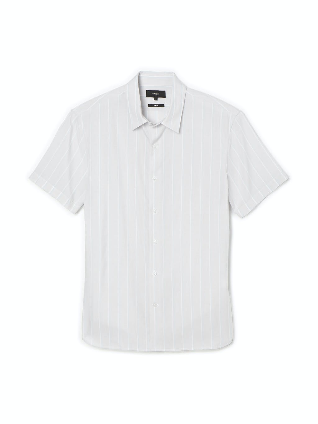 Varigated Stripe Short Sleeve Shirt