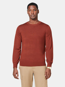 Crewneck Long Sleeve Pullover Sweater