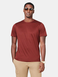Precise Luxe Cotton Crewneck T-Shirt