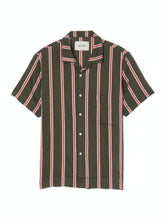 Load image into Gallery viewer, Stripe Silk Blend Button Up Shirt