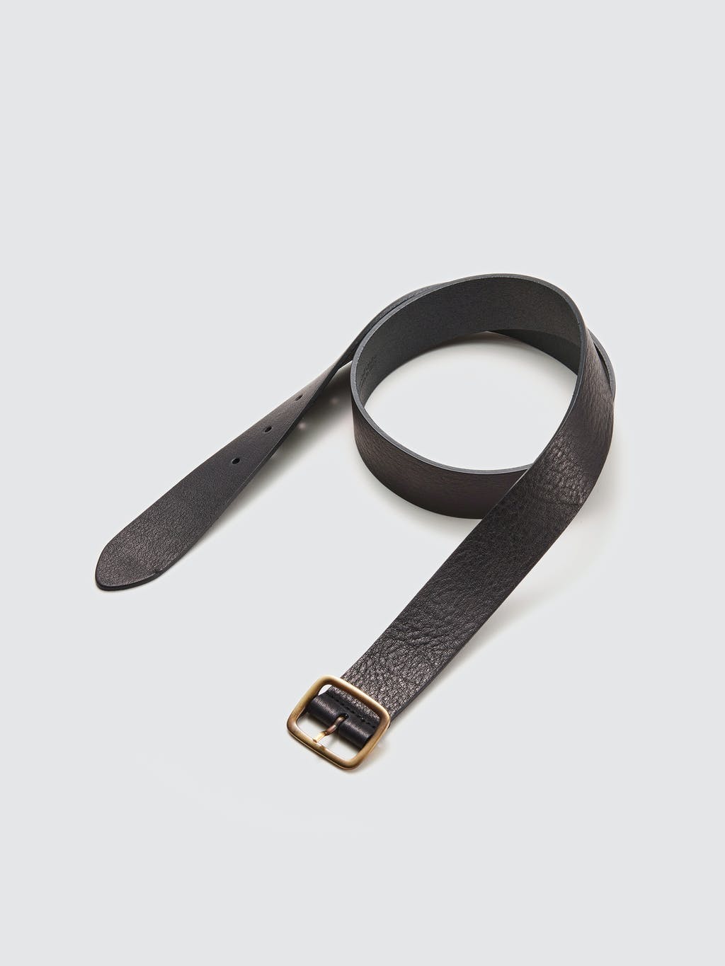 Anderson's Oval Buckle Leather Belt