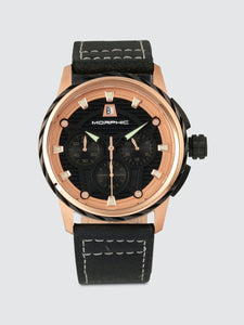 M61 Series 45mm Leather Watch
