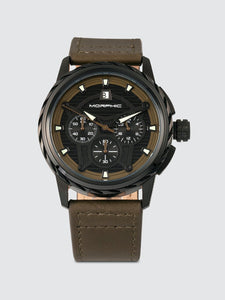 M61 Series 45mm Leather Watch