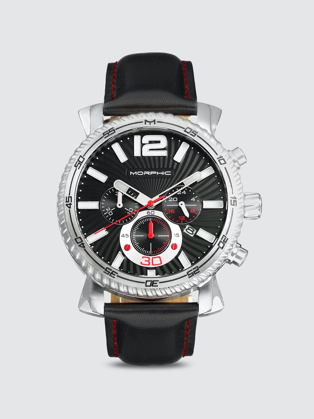 M89 Series 44mm Leather Watch