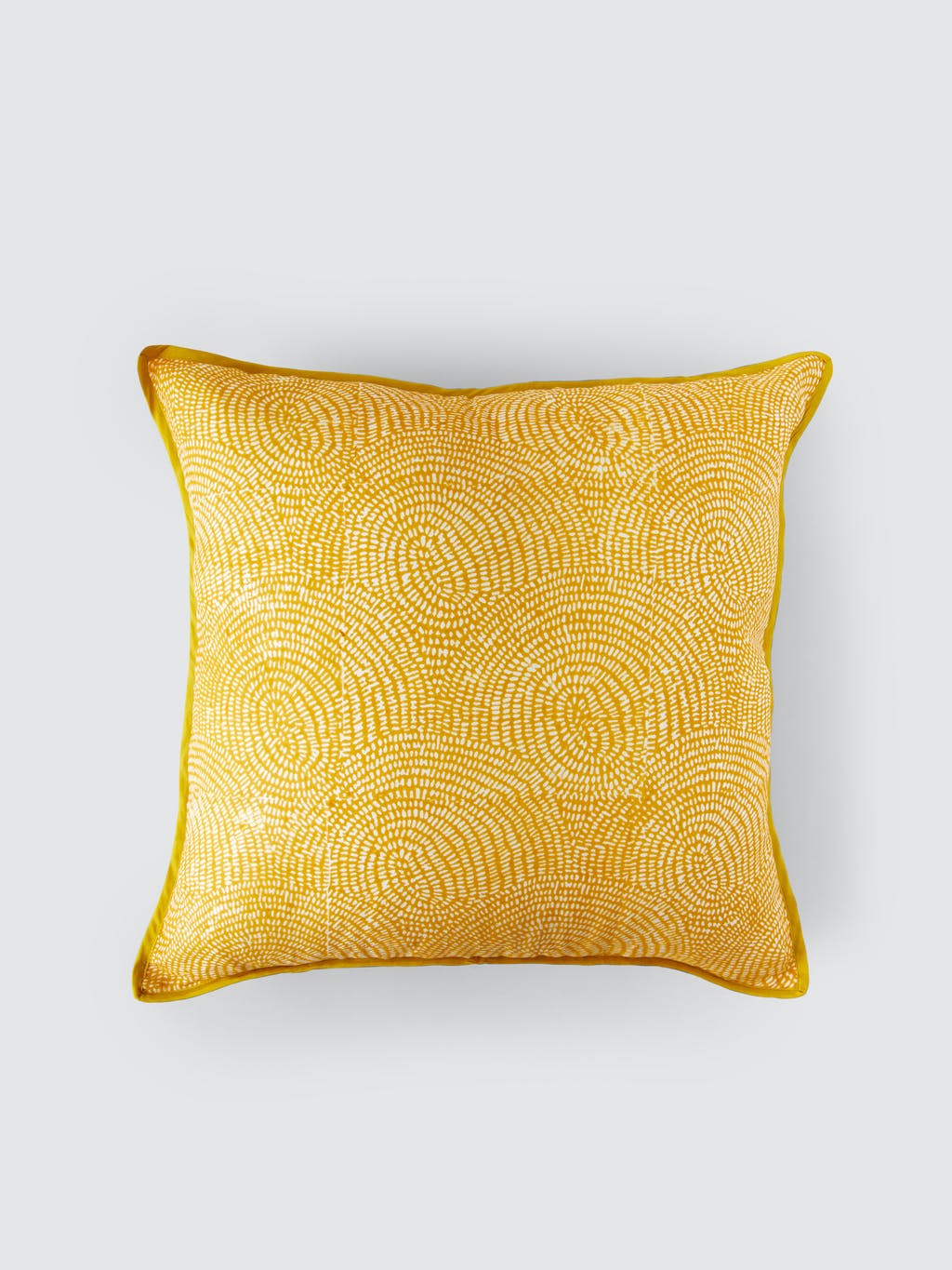 Zen Curry Silk Cushion Cover