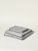 Load image into Gallery viewer, Solid Hemmed Organic Cotton Sheet Set