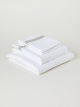 Load image into Gallery viewer, Banded Organic Cotton Sheet Set