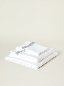 Banded Organic Cotton Sheet Set