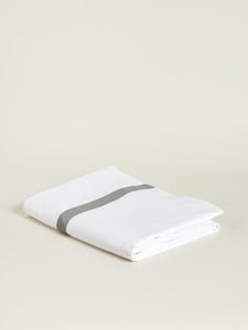 Banded Organic Cotton Duvet Cover