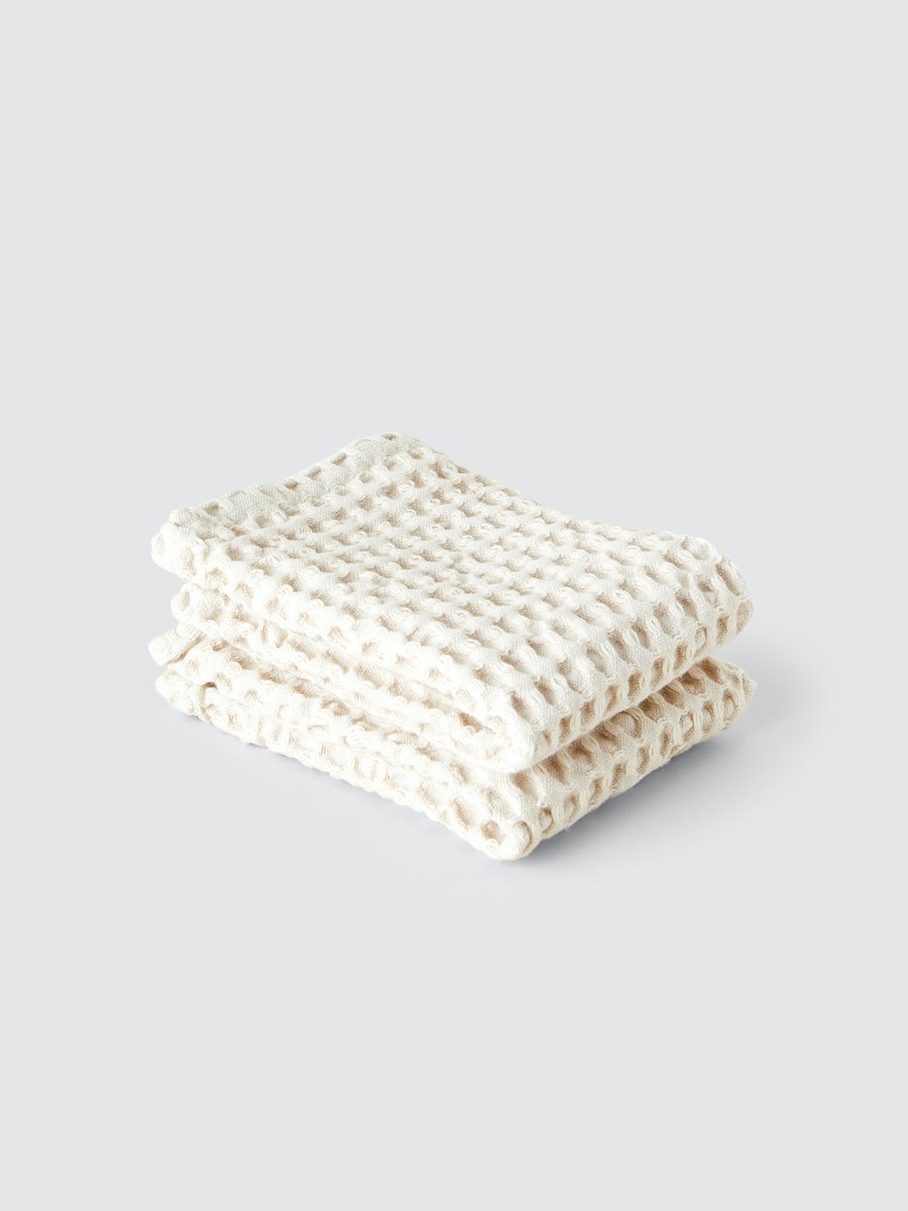 Caro Waffle Washcloths, Set of 2