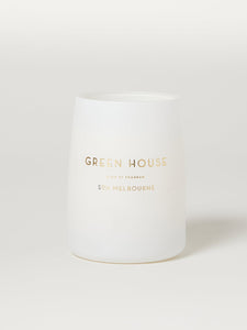 Green House White Matte Candle