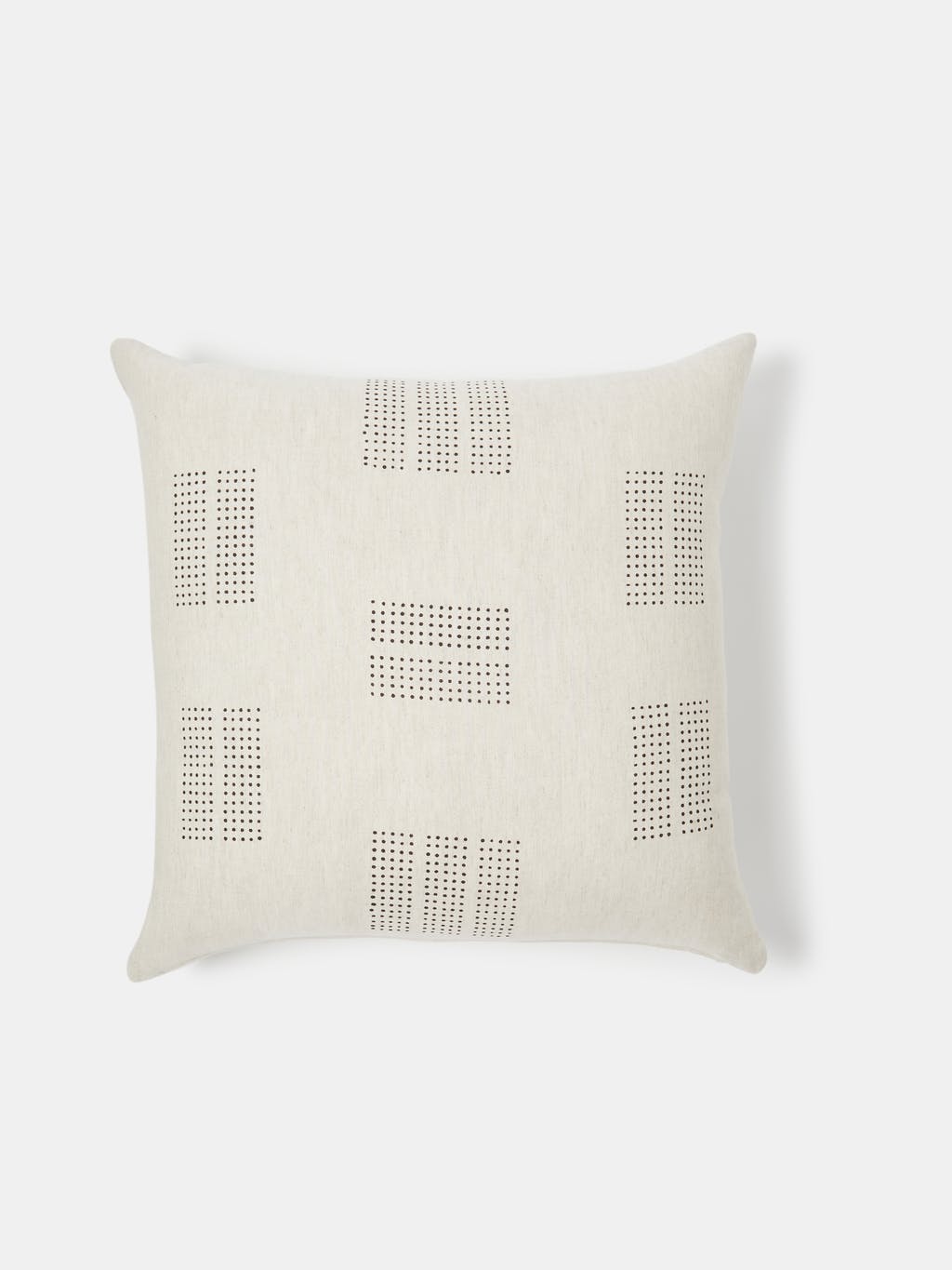 Mini Dot Block Print Pillow