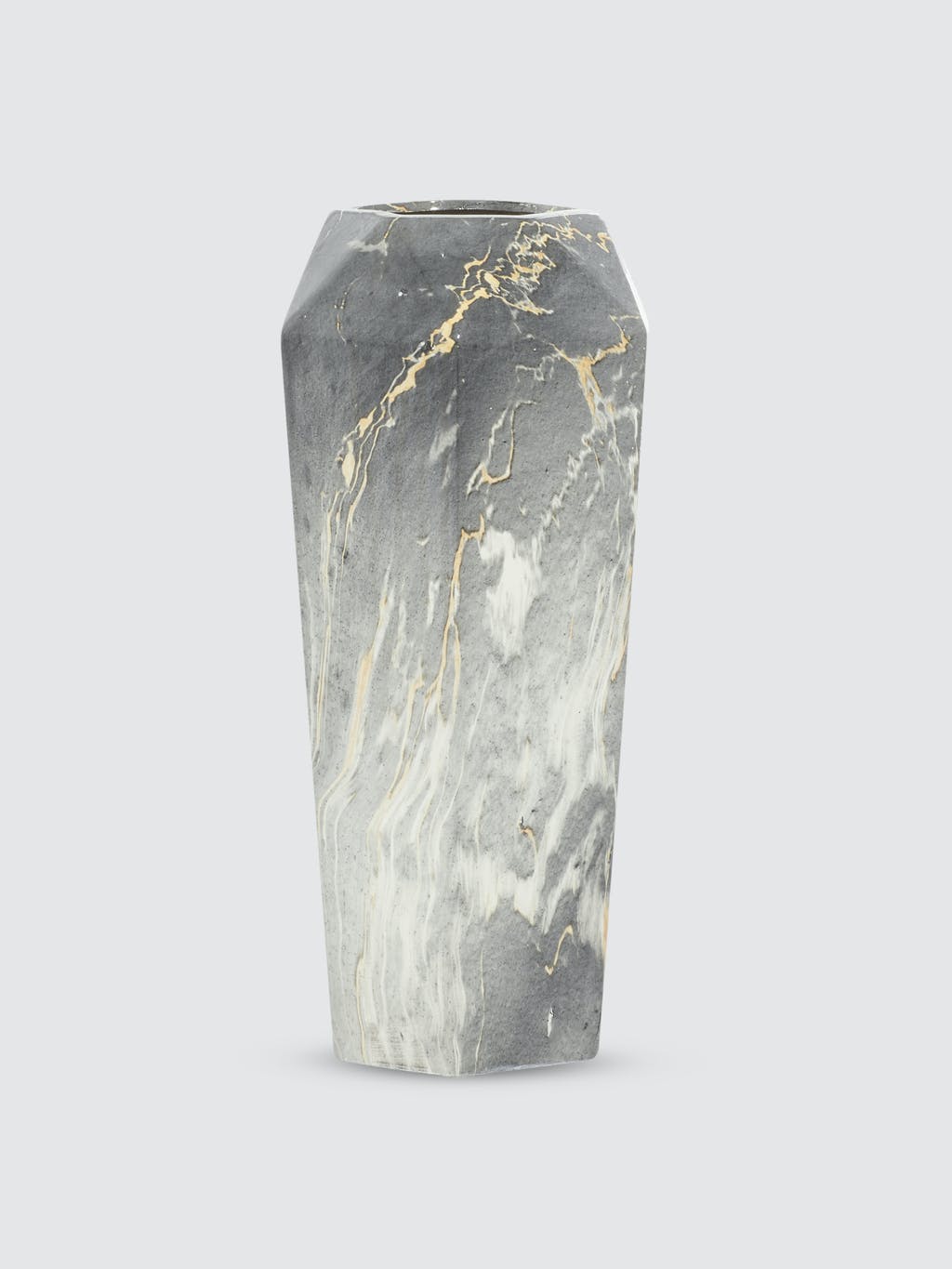 Marbled Ceramic Vase