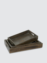 Load image into Gallery viewer, Wooden Trays, Set Of 3